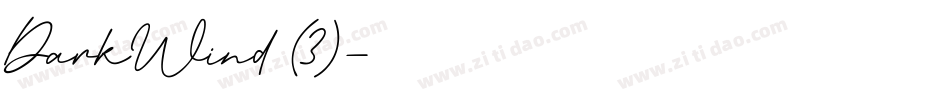 DarkWind (3)字体转换